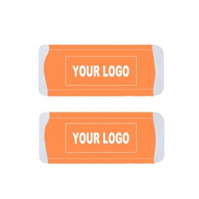 Langlauf skibanden met full colour logo bedrukken