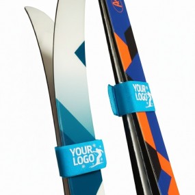 Nordic ski straps personaliseren met logo