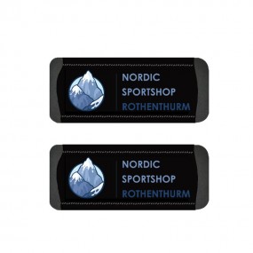 Gepersonaliseerde langlauf skibanden met logo