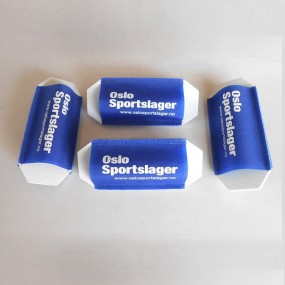 Langlauf skibanden met logo voor bedrijven